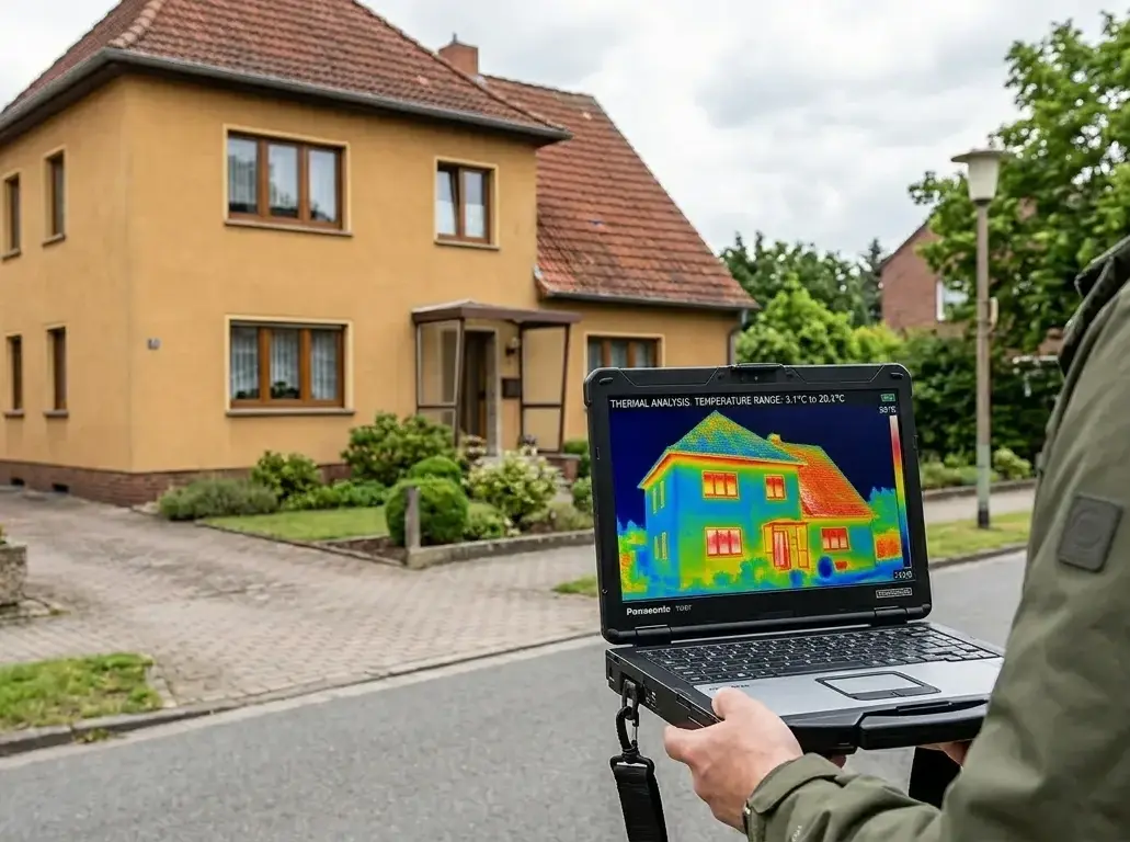 Wärmebildaufnahme zur Energiekostenoptimierung